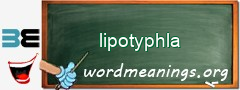 WordMeaning blackboard for lipotyphla